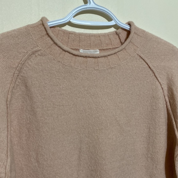 Caslon Rolled Crewneck Pullover Sweater Size S - Picture 3 of 9